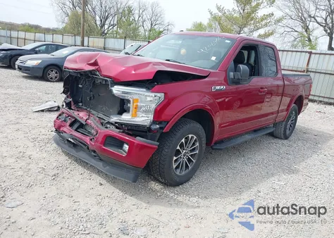 2018 Ford F-150 Xlt из США, поврежденный, VIN 1FTFX1EG1JFB03850